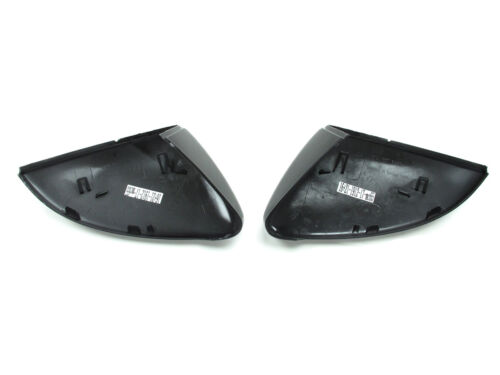 Glossy Black Mirror Cover Caps Replacement for VW Golf 7 MK7 MK7.5 R GTI TSI - Picture 12 of 12