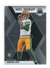 2020 Panini Mosaic NFL Debut Jordan Love Rookie RC Green Bay Packers #264