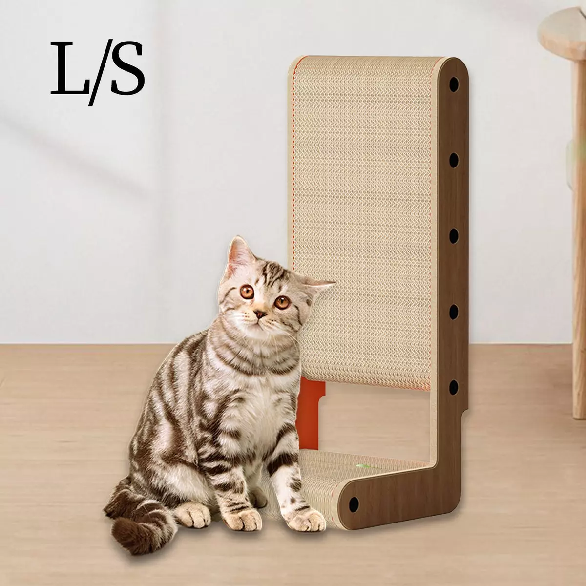 Cat shaped hot sale scratcher