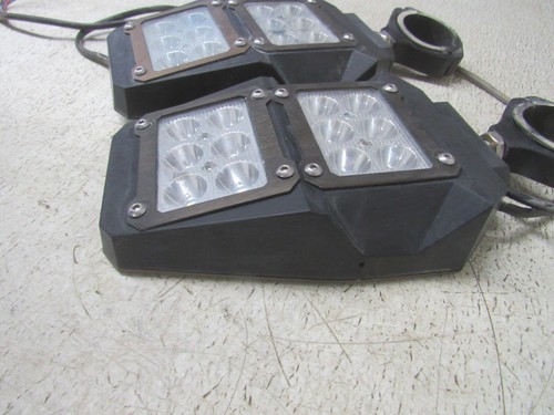 17 POLARIS RZR XP 1000 MIRRORS LED LIGHTS RIGHT LEFT SIDE VIEW #0739 - Picture 7 of 8