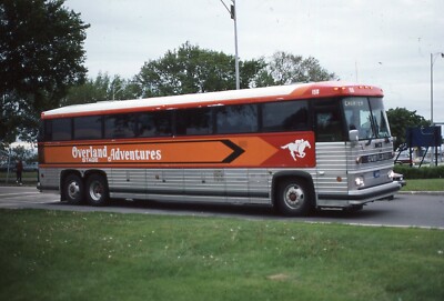 Original Bus Slide Overland Adventures Charter #150 MCI Bus 1986 #25