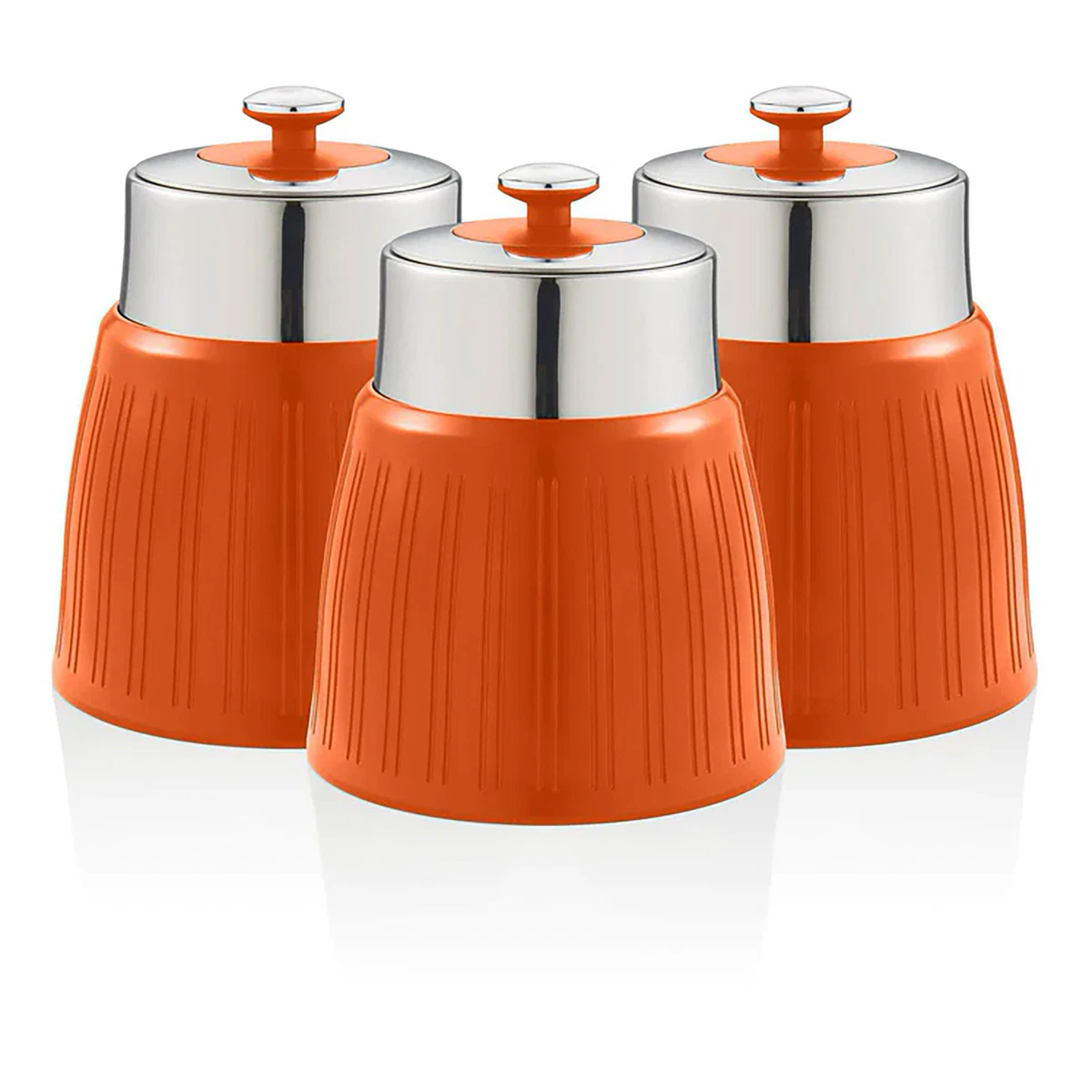 ANSQU Barattolo In Vetro Vintage Con Coperchio In Bambù - 1L, Ermetico, Per Caffè, Tè E Dispensa