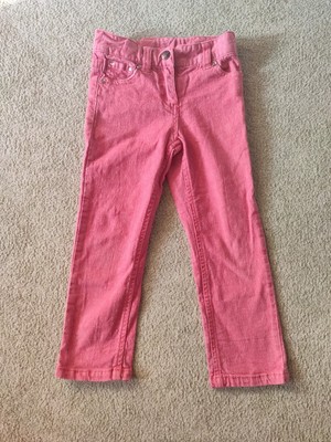 Topolino Jeanshose Gr. 98 Hose Mädchen rot