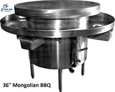 NEW 36'' Commercial Mongolian BBQ Cooker Restaurant Equipment Model MB36 NSF