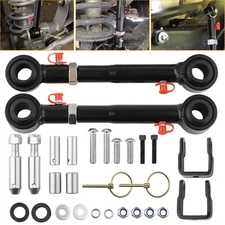 For 1997-2006 Jeep Wrangler TJ JKS Front Sway Bar Link Disconnects 2.5-6" lifts