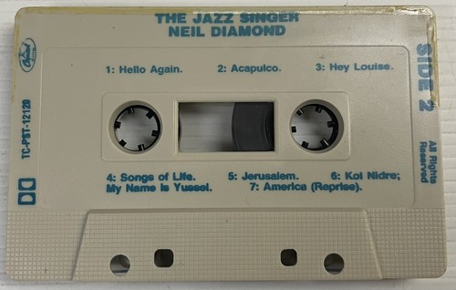 Neil Diamond The Jazz Singer Soundtrack Cassette Tape TC-PST-12120 Capitol 1980 - Picture 15 of 24