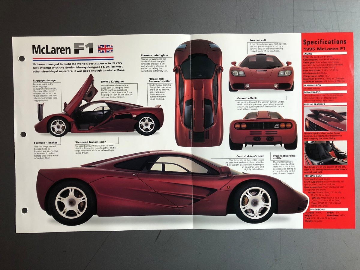1992 - 1997 McLaren F1 Coupe IMP 