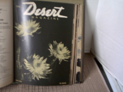 Antique 1943 Desert Magazines in Binder - Picture 5 of 9