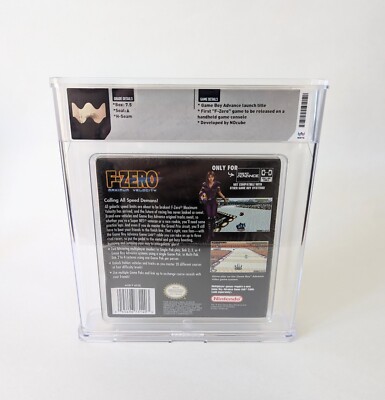 F-Zero: Maximum Velocity WATA 7.5 A Sealed Nintendo GBA
