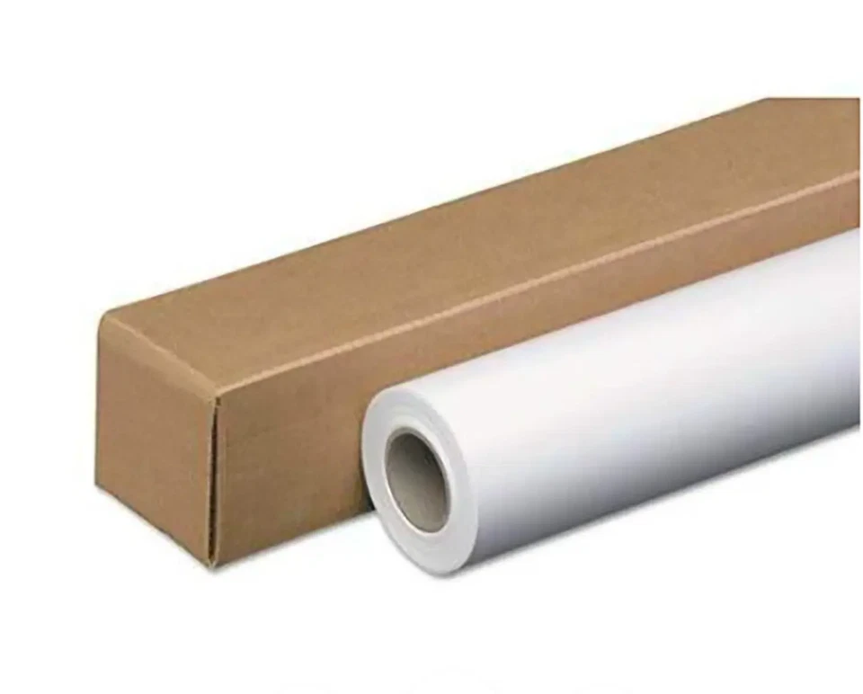 Matte Anti Curl PP Banner Film 36″x100′ (0.914m x 30m) 250μm (9.9 mil) 330 gsm ) - Image 4 of 4