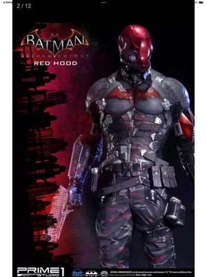 Red Hood Prime 1 Studios 1/3 Scale NIB Opened For inspection Only