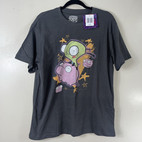 Invader Zim Ride The Pig Gir T-Shirt Size L - Picture 1 of 7