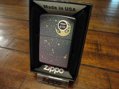 STARRY SKY 360 DESIGN IRIDESCENT ZIPPO LIGHTER MINT IN BOX