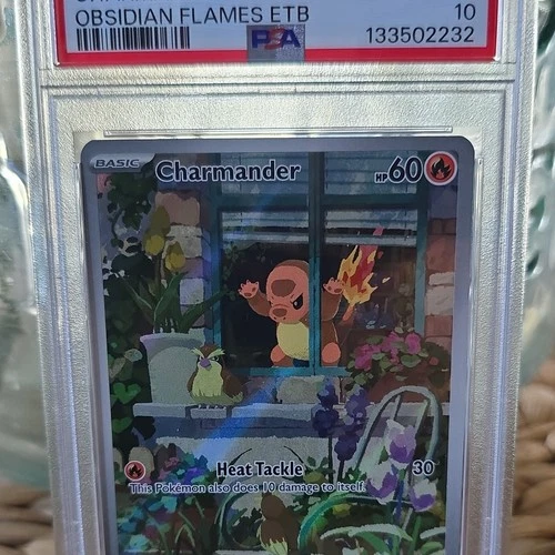 Pokémon Charmander 044 Scarlet & Violet Promo Cards Holo PSA 10 Graded Card
