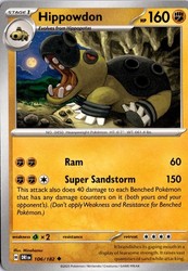Hippowdon 106/182 Destined Rivals