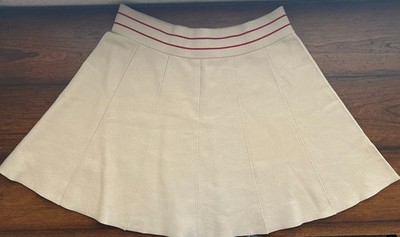 Club Monaco Women's Stripe Waistband Carly Skirt XL BNWT $149.50 Retail! L@@K!