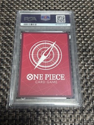 2026 One Piece Card Game Luffy & Ace Leader Parallel ST30-001 PSA
