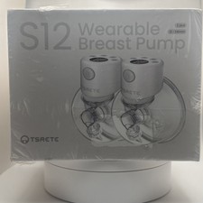 TSRETE S12 Lightweight Double Wearable Electric Breast Pump 2 Pack sealed