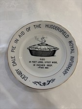 Antique Genuine Denby Dale 1928 Pie Plate In Excellent Condition