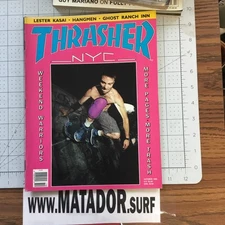 80s Thrasher Guaranteed Original Vintage Skateboard Magazine