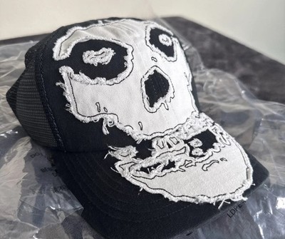 Supreme SS26 The Misfits 6 Panel Mesh Back Hat Cap Twill Black New