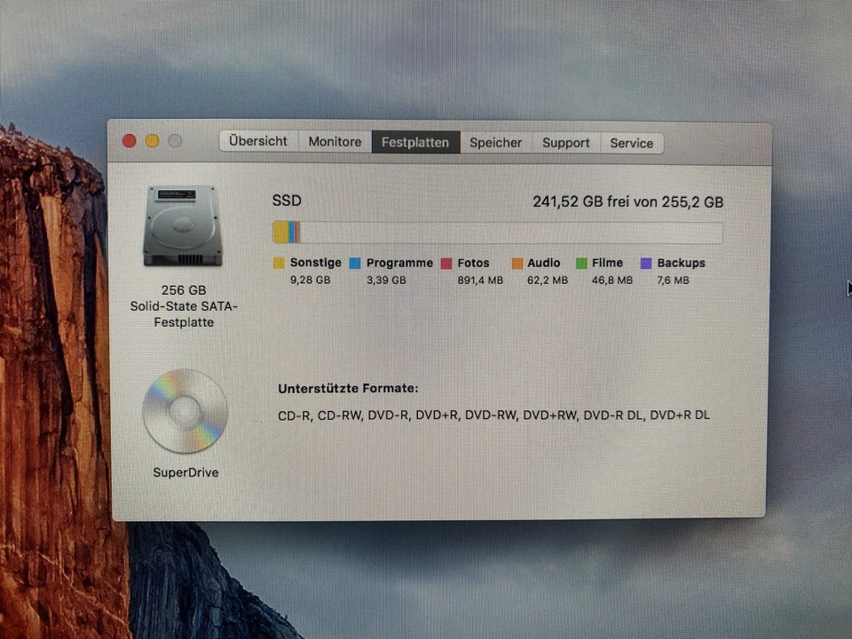 Apple iMac 27 Zoll Intel Core i5 2.7 GHz, 16 GB RAM, 250GB SSD - Bild 3 von 4