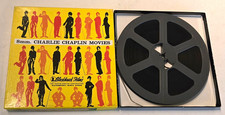 Charlie Chaplin One A.M 1916 8mm Black  White Film Reel w/ Box