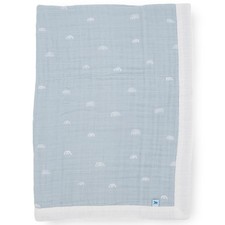 Little Unicorn Newborn Receiving Quilt  Ultra- Soft, Multi-Layered Muslin Fa...