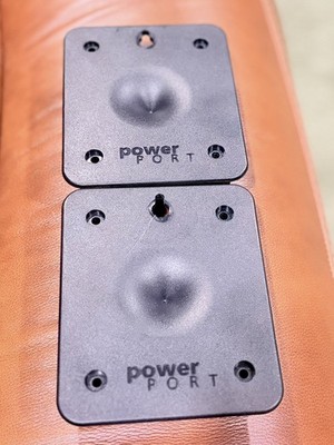 2 -  Power Port/ Key Hole Brackets for Polk Audio RTi A3 Bookshelf Speakers
