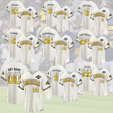 HOT Custom Player Brewers 2026 World Series NL Champions CREAM v2 PRINT Jersey