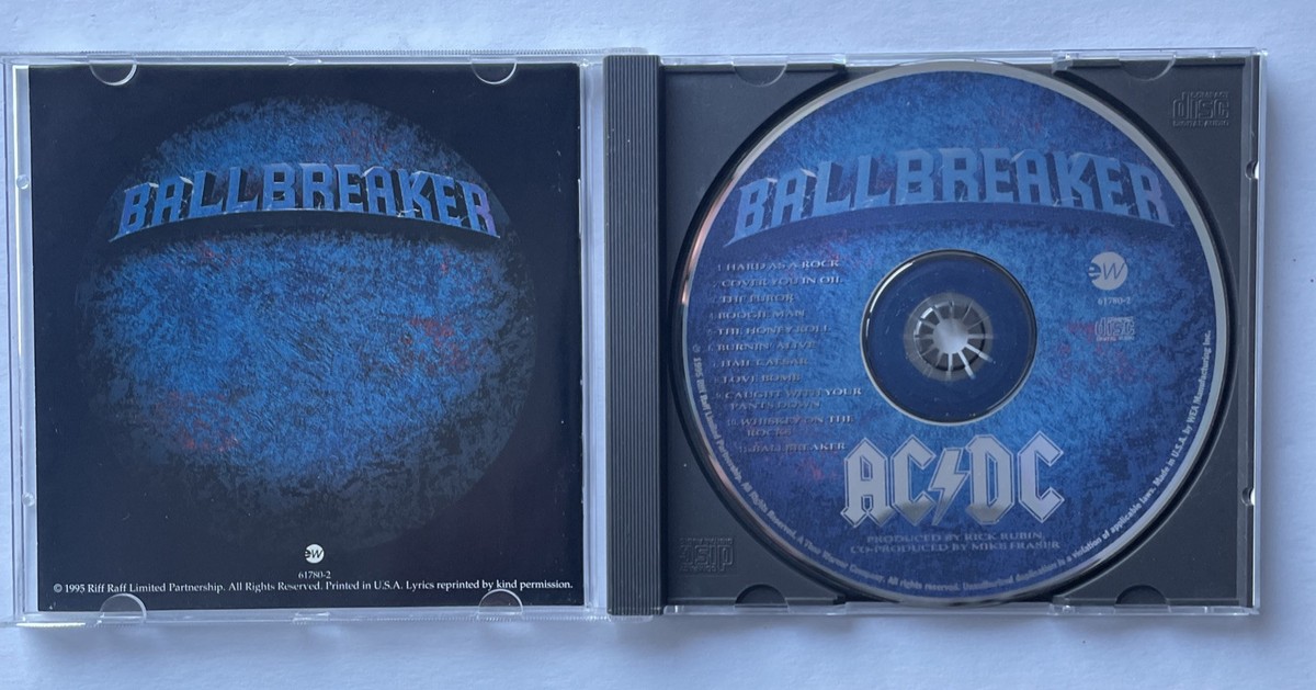 AC/DC Ballbreaker (CD, Sep-1995, EastWest) NEAR MINT 75596178020| eBay