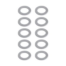 10x 20/12,75mm Reduzierring f&uuml;r Kreiss&auml;gebl&auml;tter RedRing Ersatzring St&auml;rke 1,1mm