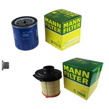 MANN-FILTER Inspektionspaket Filterset für Peugeot 106 II 1.0i 1.1i 1.0 Citroën