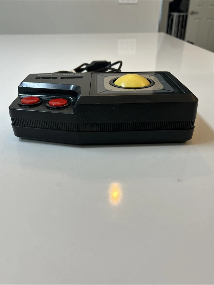 Controlador Arcade Sega Master System Sports Pad Trackball Modelo 3040 Foto 2 de 4