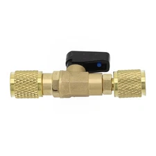 High Pressure Refrigeration Ball Valve Connector Maintain Pressure with Ease