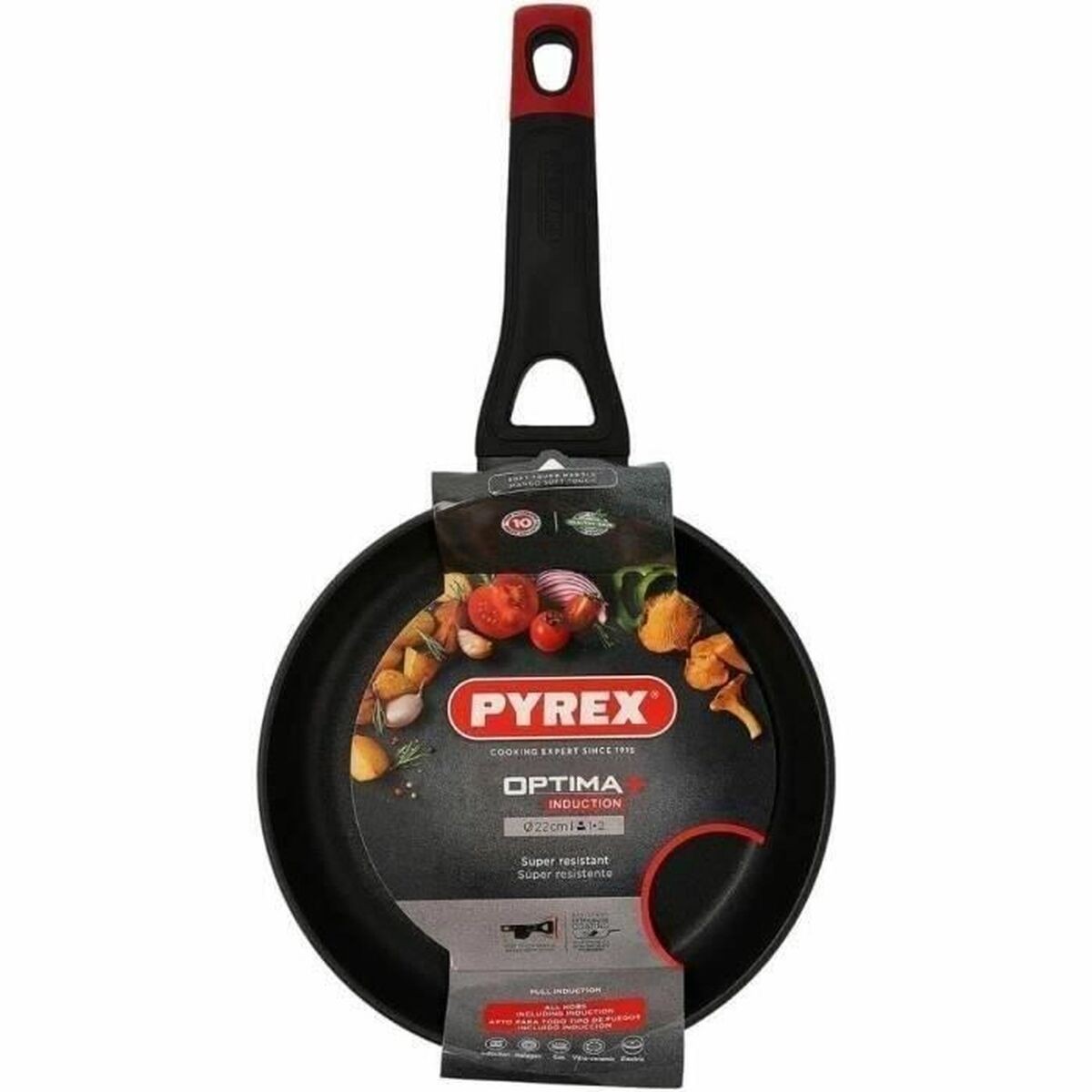 Padella Pyrex Nero Alluminio Ø 22 cm