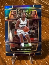 2021-22 Panini Select - Concourse Buddy Hield #1 Blue Prizm 