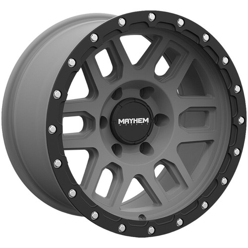 Mayhem 8304 Delta 20x9 8x170 -12 Gunmetal Black Wheels(4) 125.2 20 ...