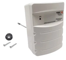 Veris PXDXN01S Dry Pressure Transmitter, Duct Mount, NIST, 0-1" WC