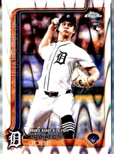 Jackson Jobe 2025 Topps Chrome Update #USC48 RayWave Refractor Rookie