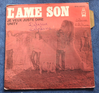 DIE KLANGSEELE / ICH WILL NUR SAGEN / SP BYG 129023 / 1970: Zunge