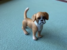 Schleich BOXER PUPPY Figure Baby Dog 16391 Retired Toy 2012 Pet Figurine