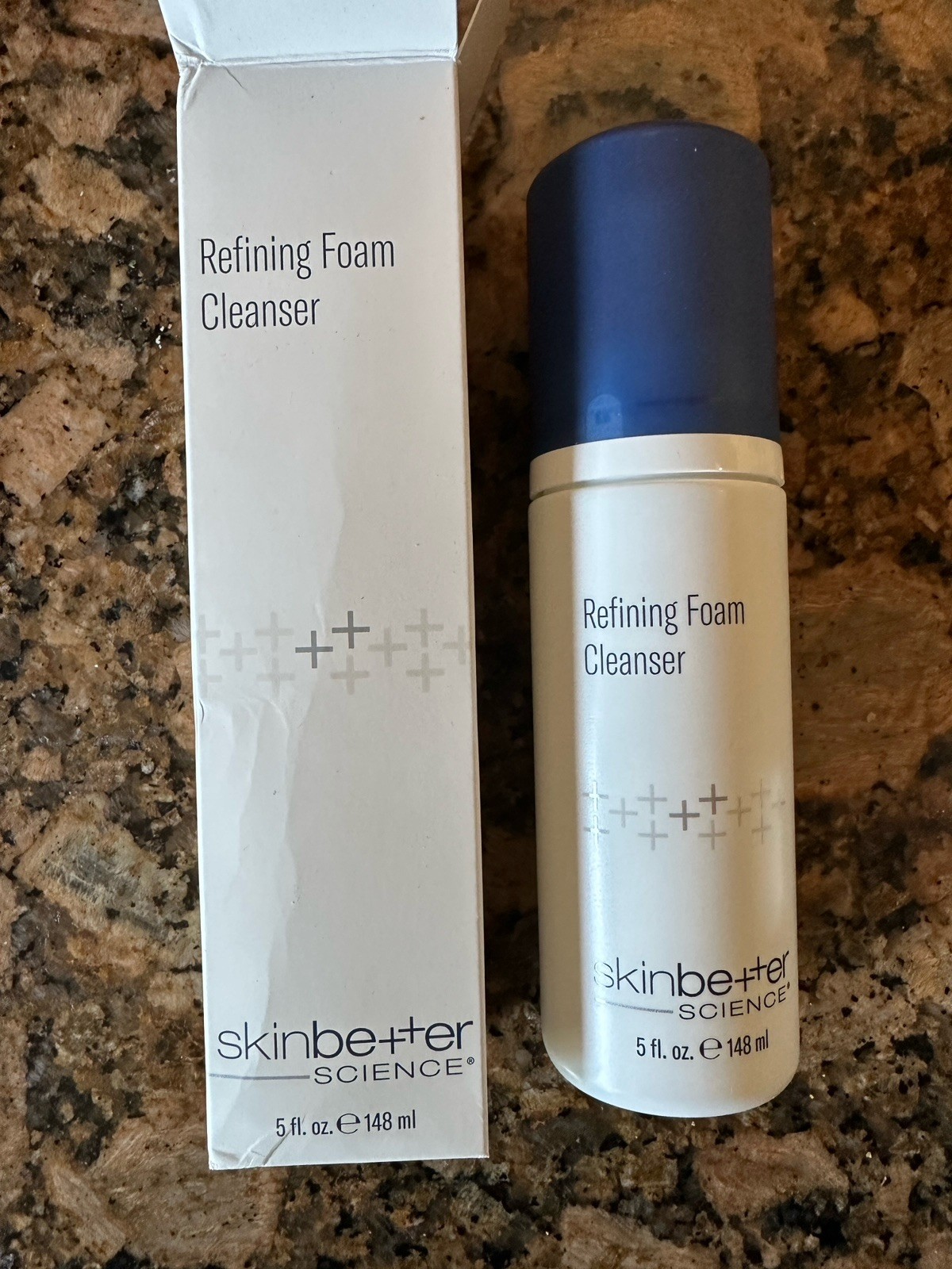 SKINBETTER Science 2 Pack Refining Foam Cleanser 5 oz 148 ML BRAND NIB Fresh