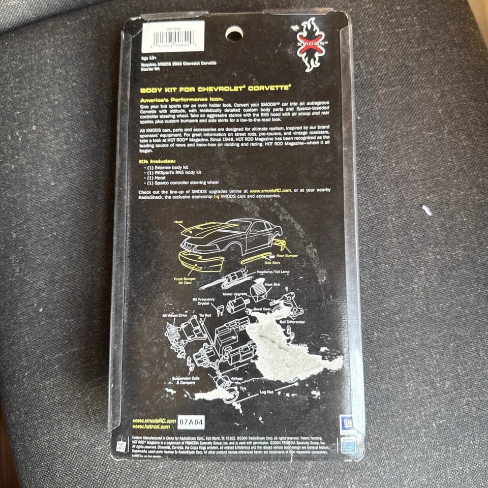 Kit de carrocería XMODS G1 Chevrolet Corvette Super Street Hot Rod NUEVO 600-8532 Chevy Foto 2 de 4