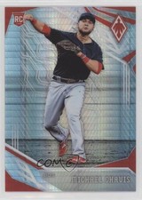 2019 Panini Chronicles Phoenix Hyper Prizm 119/299 Michael Chavis #15 0q3