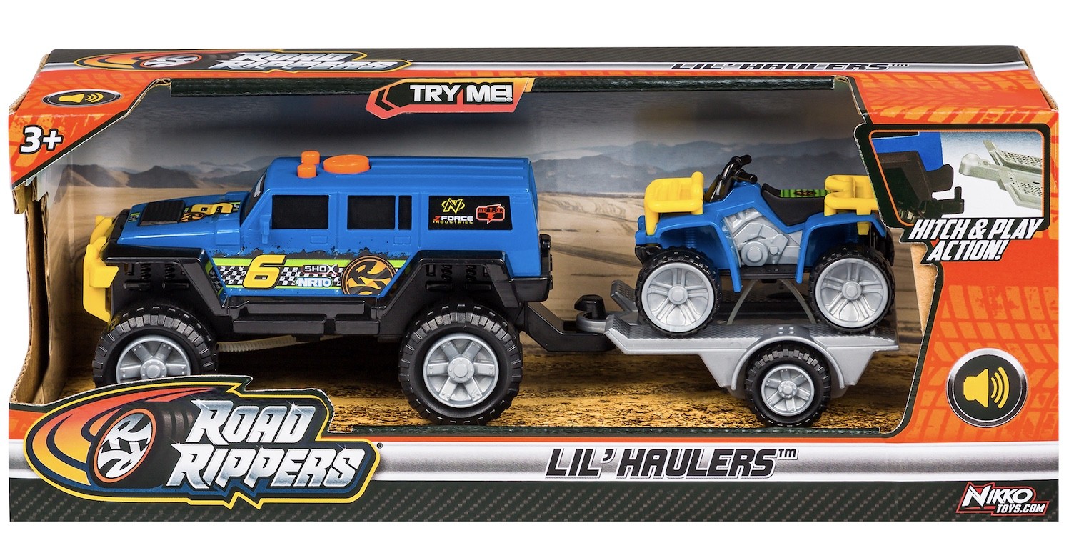 Nikko Toys: Suv Con Carrello Porta Quad (20Cm) -