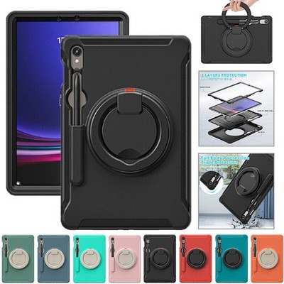 For Samsung Galaxy Tab S7 S8 S9 FE Plus S10 Tablet Shockproof Case Stand Cover/