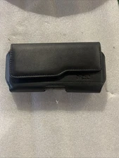 Debin Vinyl Black Phone Holster with Belt Clip Large I Phone Pro Max 16 15 14