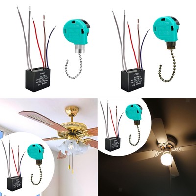 Deckenventilatorschalter Wandleuchte Cbb61 Kondensator Hohe Leistung 3