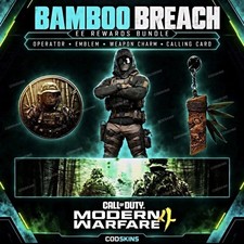 Call of Duty: MW4 UK Exclusive EE Bamboo Breach Operator Skin Bundle
